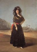 Francisco Goya Duchess of Alba oil painting reproduction